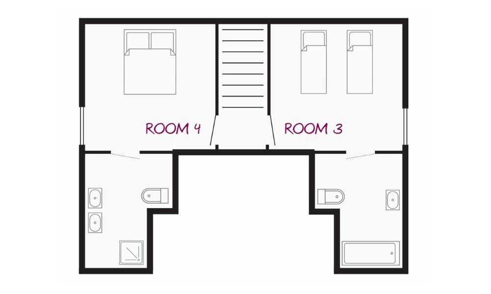 Chalet Katie 2 (Family) Reberty 2000 Floor Plan 3